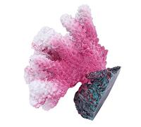 Abaodam Violet Resin Coral Aquarium Decoration for Fish Tank Durable Artistic Resin Craft Ornament Providing Hiding Shelter Suitable for Fresh and Salt Water Aquariums Enhances Underwater