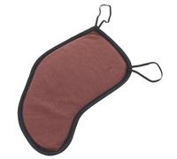 Abaodam Violin Comfortable and for Beginners in Violins for Professionals Suitable Cotton to Protective Colour Pad Rest Coffee Chin 3/4-4/4 Size Soft Layer, Convenient Carry