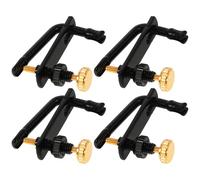 Abaodam Violin Fine Tuners 4/4 Metal String Adjusters for Violin Strings Easy to Install and Accommodates