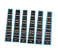 Abaodam Violin Fingerboard Sticker 1/2 Size Fret Guide Labels for Beginners Removable Fiddle Note Markers for Accurate Intonation Practice