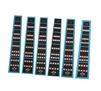 Abaodam Violin Fingerboard Sticker Intonation Chart 1/10 Scale Fret Label Guide for Beginners Violin Fingering Position Marker Sticker Music Learning Accessory