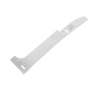 Abaodam Violin Making Tools Silver Precision Measuring Ruler Bridge Shape Gauge Accurate String Action Height Measurement Tool for Luthiers and Musicians