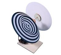 Abaodam Visual Illusion Turntable Educational for Students Engaging Science Experiment Kit for Artistic Steam Learning Tool Enhancing Creativity and Critical Thinking