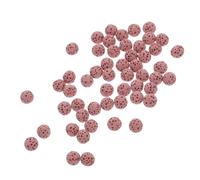 Abaodam Volcanic Lava Stone Beads 6mm Deep Red Natural Essential Oil Diffuser Beads for Car Perfume and Jewelry Making Pack
