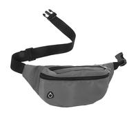 Abaodam Waist Pack Adjustable Belt Bag Large Capacity Nylon Break Resistance Wear Resistance Multiple Small Pockets Stylish Appearance Simple Generous Design for Men Women Workout Hiking