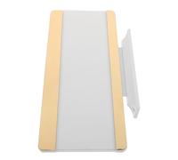 Abaodam Wall Mount Office Name Plate Holder in Golden Stainless Steel with Adhesive Backing for Quick Information Updates and Lasting Durability, Suitable for Office and Conference Room