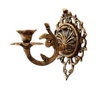 Abaodam Wall Mounted Cast Iron Candle Holder Gothic Decorative Sconce for Dining Living Bedroom Multifunctional Home Decor Vintage Style
