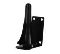 Abaodam Wall-mounted Clarinet Stand and Flute Holder, Wind Instrument Hanging Bracket for Home Storage, Black Clarinet Rack with Sturdy Metal Hook for Music Instrument Supplies