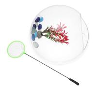 Abaodam Wall-mounted Fish Tank Aquarium Tank Acrylic Modern Decor for Fish Vase Hydroponic Hanging Planter Wall