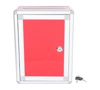 Abaodam Wall Mounted Lockable Mailbox Metal Post Box for Mail, Rent Payments and Key Deposits with Secure Locking Mechanism