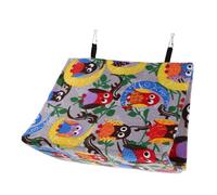 Abaodam Warm Hanging Parrot Tent Nest for Budgies Cockatiels African Grey Soft Bird Hammock Hideaway Bed Private Sanctuary Sleeping House Versatile for Various Parrot Species