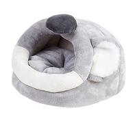 Abaodam Warm Nest for Hamsters Gerbils Koala Den Cave Bed Flannel Pp Cotton Pet Bed for Small Animals Guinea Pig Friendly Comfortable Cozy