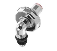 Abaodam Washing Machine Drain Pipe Adapter with Leakproof Abs Construction and Leak Prevention, Silver Right Angle Elbow Connector for Bathroom and Laundry Room Sewer Drain