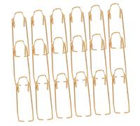 Abaodam Water Key Spit Valve Springs 25.2mm Brass Instrument Repair Accessories 20pcs Golden for Metal Material Easy to Replace and Carry Trumpet