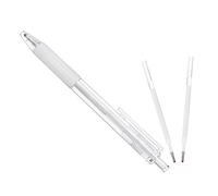 Abaodam Water-resistant White Eyebrow Marking Pen with 1mm Plastic Tip for Smooth and Precise Outlining, Easy to Draw Accurate Lines, Eyebrow Tattoo Tool for Beginners