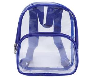 Abaodam Waterproof Backpack Small Pvc Travel Bag Lightweight with Enough Capacity for Storing Daily Accessories Suitable for Going and Travel in Blue