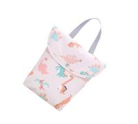 Abaodam Waterproof Diaper Storage Pouch with Comfortable Handle for Traveling and Household Use, Multi-functional Polyester Nappy Bag for Efficient Diaper Organisation