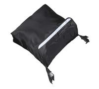 Abaodam Waterproof Large Bag Wheelchair On/Off with Nylon Clip Hanging Straps Capacity Black and for Mobility Device, Suitable for Wheelchair Armrest and Trolley