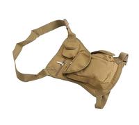 Abaodam Waterproof Military Thigh Pack Motorcycle Cycling Pouch, Lightweight Drop Leg Bag with Adjustable Strap for Outdoor Training Camping Hiking, Mud Color