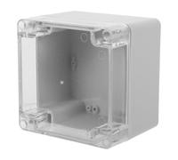 Abaodam Waterproof Plastic Electrical Project Enclosure with Hinged Cover, Breaker Compatible Housing for Automation Wiring, for Industrial Electrical Maintenance and Production Line