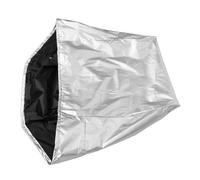 Abaodam Waterproof Seat Cover Key Boat Chair Cover Fishing Boat Seat Covers Boat Cover Foldable Boat Daily Use Seat Protector Boat Folding Chair Cover Silver Polyester (polyester)