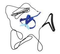 Abaodam Wear-resistant Outdoor Parrot Harness with Comfortable Non-skid Handle Lightweight Elastic Flying Leash for Cockatiel Sun Conure Training and Safe Bird Flight