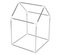 Abaodam Weather Resistant Metal Chicken Coop Frame for Ducks and Chickens, Plastic and Metal Construction Accommodates Multiple Animals, for Rabbit Run or Dog Kennel Outdoor Use