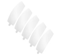 Abaodam Welding Lens Replacement with 5pcs, 0.25mm Thick Pvc Protective Shield Lens Improved Visibility and Lightweight Comfort Sandblasting Helmet Visors Welding Gear