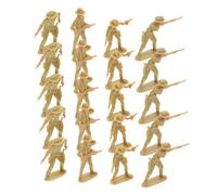 Abaodam Western Cowboy Model Figurines Set for Sand Table Micro Landscape, 5cm Small Micro Human Models for Tabletop Decoration, Home Decor Collectibles, Pack of 20