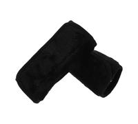 Abaodam Wheelchair Armrest Covers 1 Pair Black Non-Slip Warm Cushions for Crutch Handle Grips and Senior Mobility Aids, Wheelchair Accessory Pads for Walking Stick and Cane Handle Support