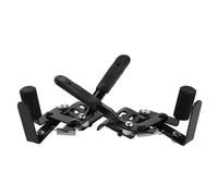 Abaodam Wheelchair Brake Handles Pair with Metal Wheel Locks Side-Mounted Hand Brakes for Transport Chairs Mobility Aid Users Seniors Replacement Parts