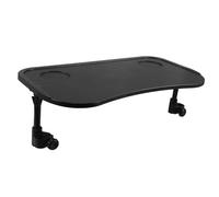 Abaodam Wheelchair Tray Table for Elderly Adults, Thickened Universal Lap Tray with Removable Cup Holder, Portable Wheel Chair Accessory for Eating, Reading, and Drinking, 20.24X10.81X0.98