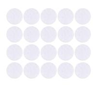 Abaodam White 11x1mm round Cotton Filter Pads Bulk Pack of 150 Pieces, Soft and Sturdy Cotton Rounds for Beauty and Facial Vacuum Machine Accessories