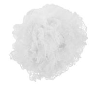 Abaodam White Lace Ribbon Trim 6cm Wide Soft the Touch Polyester Mesh Lace Fabric Ribbon with Scallop Edge Versatile Application and Sewing Crafts