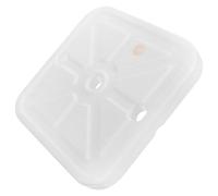 Abaodam White Plastic Square Arch Base with Water Fillable Design, Wind Resistant and Easy Disassembly Stand for Outdoor Party and Event Decorations