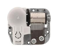 Abaodam Wind up Music Box Movement with Enhanced Sound Quality and Metal-plastic Construction, Hand Crank Mechanism for DIY Musical Boxes and Replacement Accessories