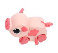 Abaodam Wind-up Pig Plastic Animal Figurine Crawling Motion for Boy Girl Party Favors Enhances Motor Skills Development