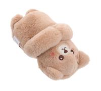 Abaodam Wiper Shift Handle Bear Plush Adorable Soft Stuffed Animal for Car Interior Decoration Cute Car Ornaments for Adults Easy to Attach Compatible with Models