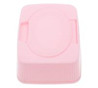 Abaodam Wipes Holder with Flip Cover Dustproof Storage Box, Refillable Pink Wet Tissue Dispenser for Home and Travel, Compatible Diaper Wipe Container with Lid