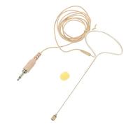 Abaodam Wireless Head Microphone 3.5Mm Plug Portable over Head Mic for Lectures and Public Speaking Sponge and Metal Design