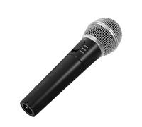 Abaodam Wireless Wired Microphone Handheld Dynamic Mic for Music Karaoke Portable Stage Performance Dual Mode for Cell Phone and Computer