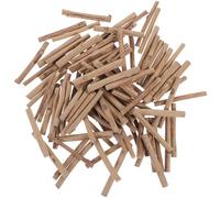 Abaodam Wood Boys and DIY Wooden Sticks 1 Bag Natural Unfinished Wood Craft Rods 100G Weight Round Twigs for Vase Fillers Rustic Decorations Childrens Crafts