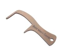 Abaodam Wood Hair Comb for Men without Teeth Comfortable and Secure Grip Wooden Grooming Tool for Bald Or Thinning Hair Suitable for Valentine's Day