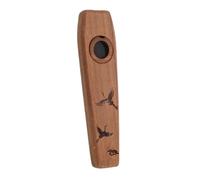 Abaodam Wood Kazoo for Music with Exceptional Sound Quality and Durability, Classic Wooden Musical Wind Instrument for Adults and Beginners, Partner to Ukuleles and Music Accompaniment