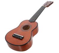 Abaodam Wooden Acoustic Guitar for Beginners Educational Musical Instrument for Childrens Music Learning and Creativity Development Comfortable Grip