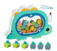 Abaodam Wooden Baby Teeth Box for Infants Creative Dragon Keepsake Organizer Wood for Storing Baby Teeth and Lanugo