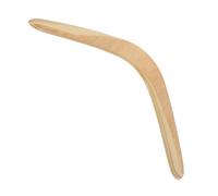 Abaodam Wooden Boomerang for Lightweight Sports Equipment for Outdoor Play Easy to Throw Starter Flying Made From High-grade for Beginners and Family Fun