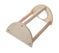 Abaodam Wooden Brooder Stand Chick Perch Training Chicken Toy for Brooder Chicks Easy to Install for Growing Flocks