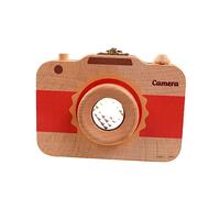 Abaodam Wooden Camera Shaped Tooth Box Milk Teeth Storage Case Organizer for Boys and Girls Home Memory Keepsake Box Boy Girl