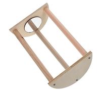 Abaodam Wooden Chick Perch for Brooder Stand Strong Chicken Roosting Bar Chick Roosting Bar for Bird Training for Chickens and Bird Perch Use